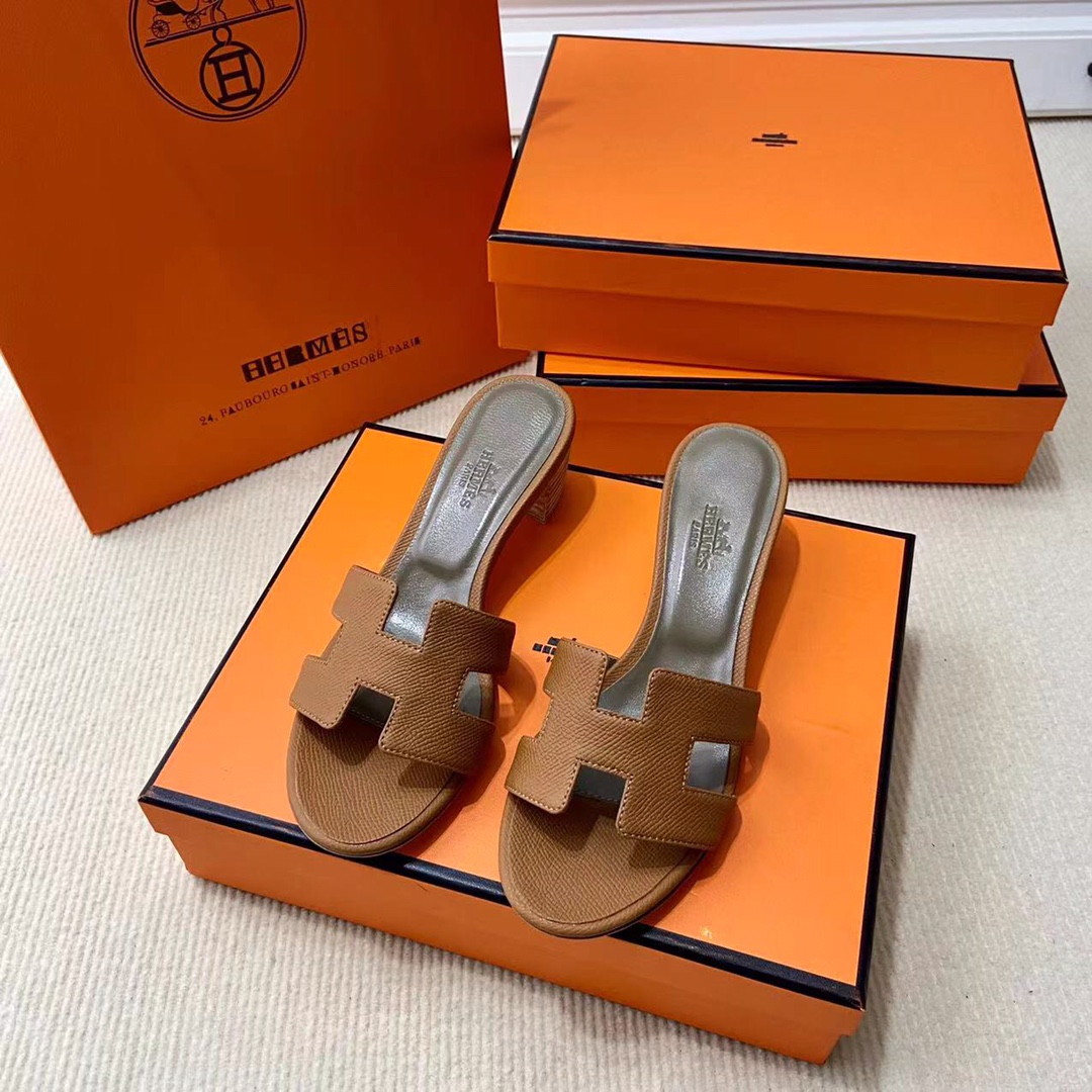 에르메스 올수공 오아시스 슬리퍼 샌들 앱송 15